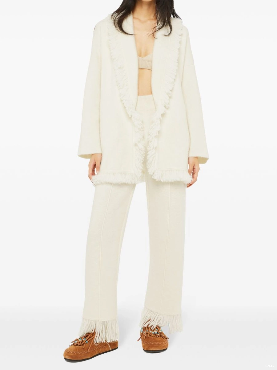 Affordable fringed-edge cardigan cashmere-blend Alanui Women 0716